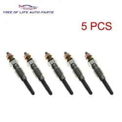 1/2/5 GLOW PLUG SET  FOR MERCEDES-BENZ VITO 190 C-CLASS E-CLASS W201 W124 1997-2003 0011591701 0011593601 6611593101 0140201041