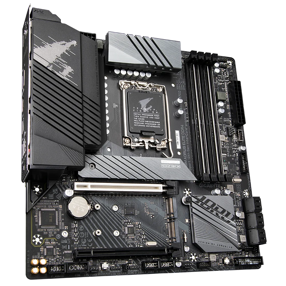 NEW GIGABYTE GA Z690M AORUS ELITE DDR4 Intel® Z690 DDR4 PCI-E 5.0 5333(O.C.) 128G Support 12 Gen Socket LGA 1700