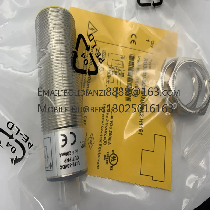 

New ultrasonic sensor RU300U-EM30E-LIU2PN8X2T-H1151 in stock