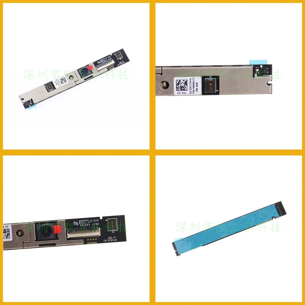 

For ThinkPad T470 T480 T570 T580 P51S P52S Laptop Speaker Replacement Audio Loudspeaker with Webcam 1HW018 Compatible Stereo