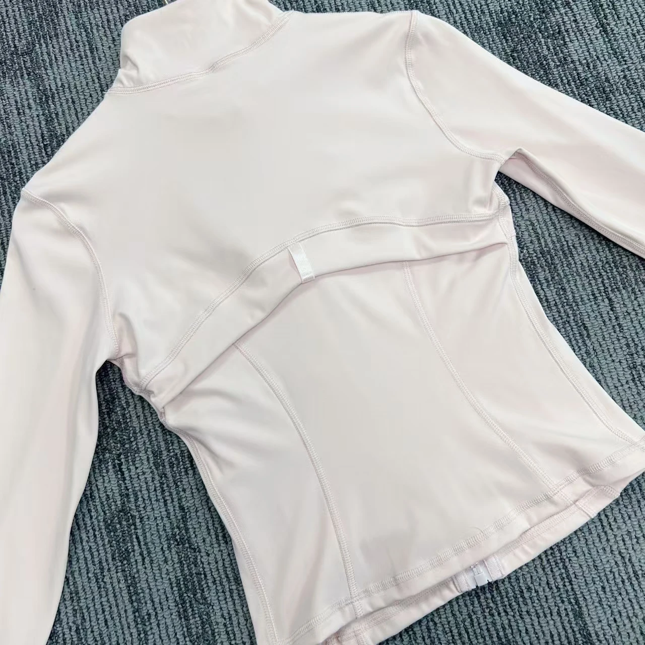 Lemon Women Cropped Stand Neck Jacke Lightweight Breathable High Elastic Tight Sport Stand Neck Coat Outdoor Fitness Top Workout
