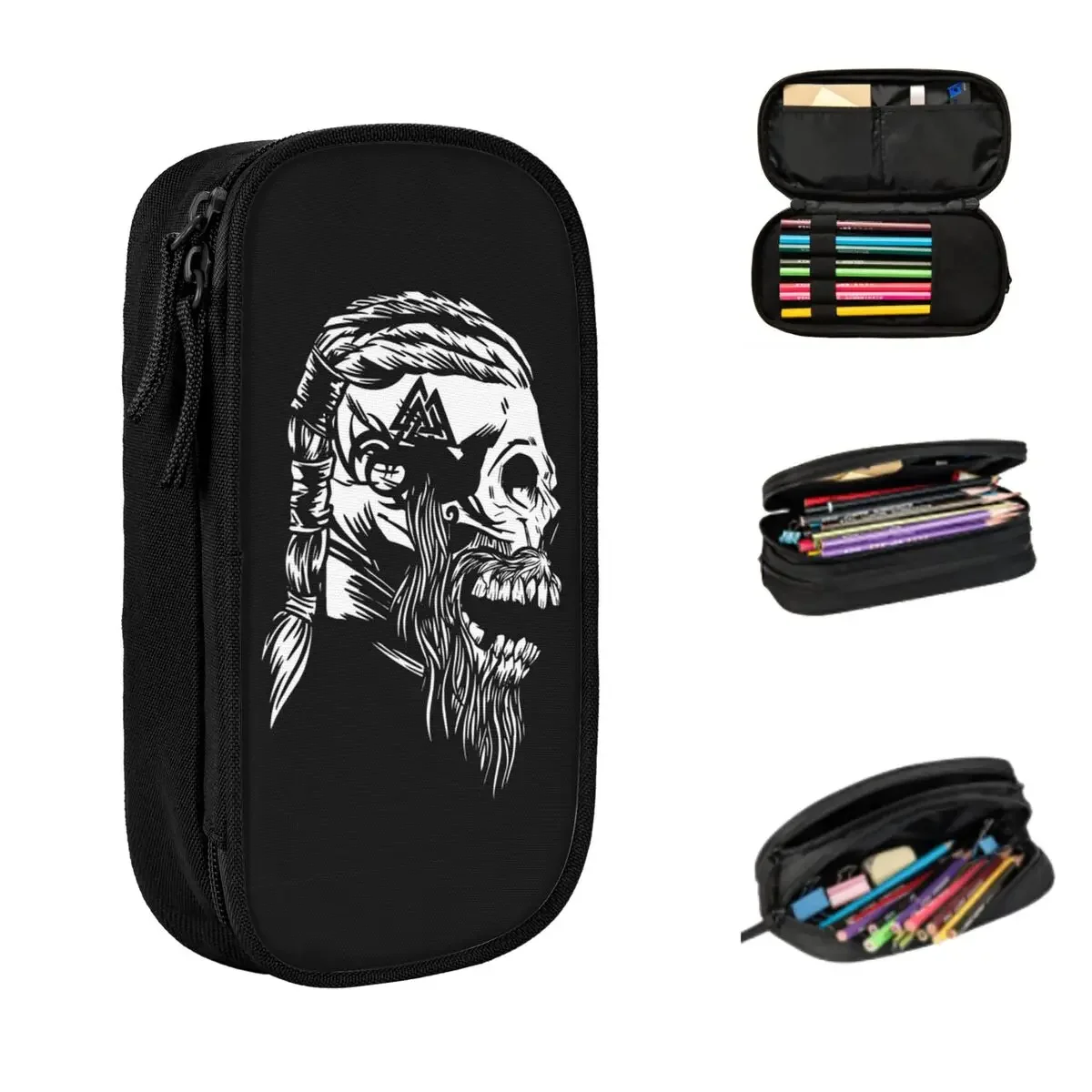 

Ragnar Pencil Cases Large Capacity Pen Bags Pen Box Pencil Pouch For Boys Girls Students Stationery School Office