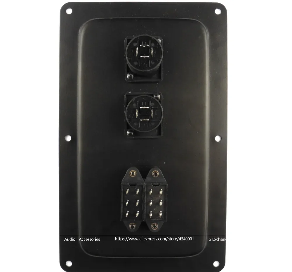 4 SZTUK / ZESTAW Kompatybilny z JBL SRX725 728 718 715 Tylny panel z złączami i przełącznikiem Część a