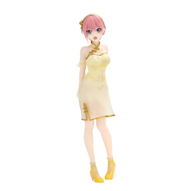 In Stock Genuine FuRyu Gotoubun No Hanayome Nakano Ichika Kawaii Anime Figure Garage Kit Anime Cartoon Model Decoration
