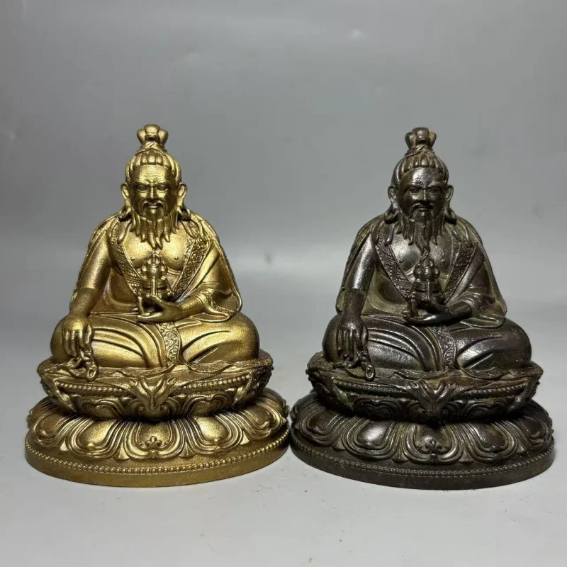 Antique Tang Dynasty cloth , a piece of Tibetan theatre heritage, Master Qiao's Buddha statue for worship, living r