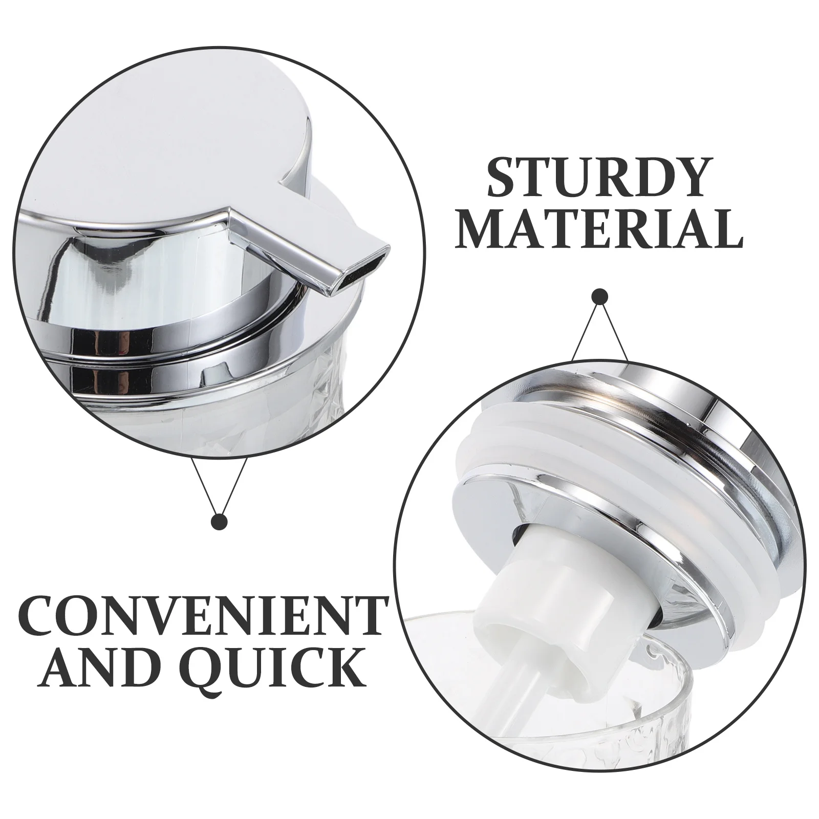 ขวดโฟมแบบเติมได้ โปร่งใส แบบกด สำหรับทำความสะอาดผิวหน้า ทำความสะอาดรูขุมขนล้ำลึก ชุดจ่ายสบู่ในห้องน้ำ