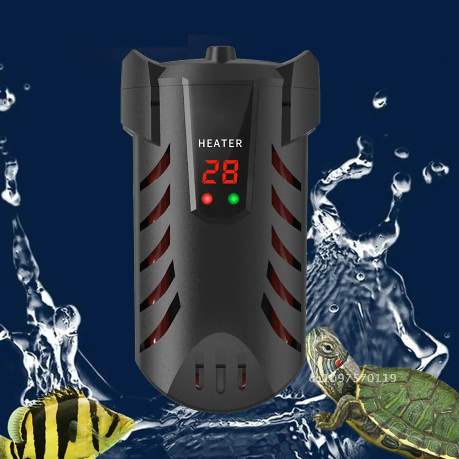 25/50/100/200W Constant Thermostat Heater Rod Mini Turtle Water Aquatic Supplies Heating Auto Pet Rods Aquarium Tank Temperature