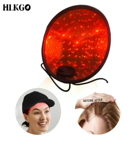 Hair Growth Device Laser Hair Growth Helmet Laser Cap Hair Loss Treatment Hat for Mens and Women Wireless Rechargeable