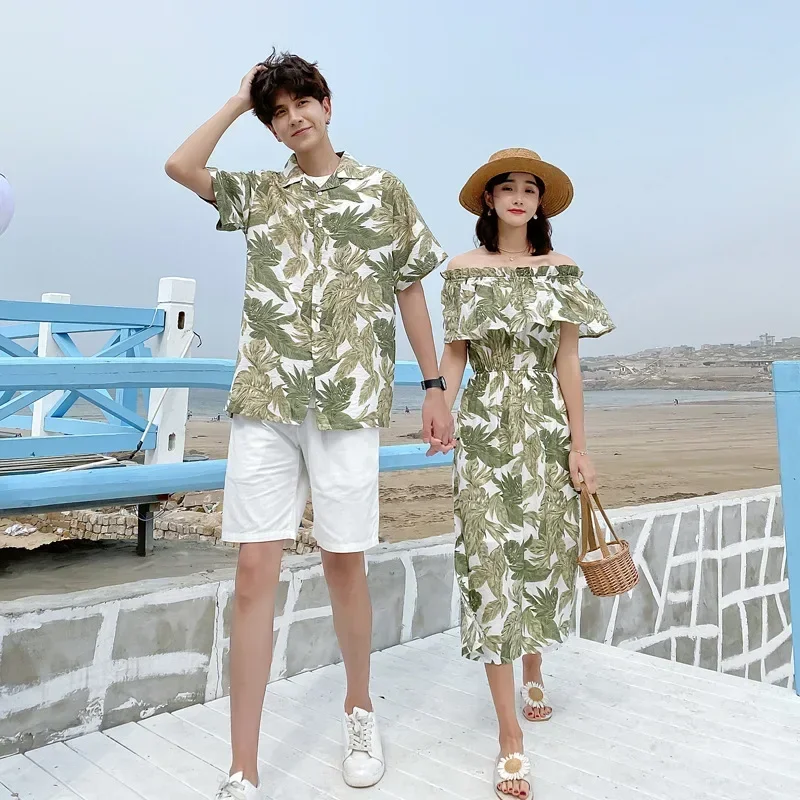 

2025 New Summer Beach Vacation Strappy Dress Family Matching Top Pants Outfit for Parents and Kids Cute Travel Clothes Girls