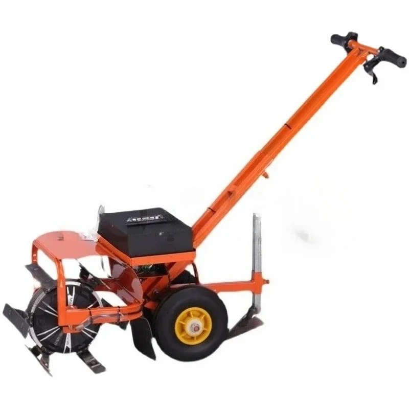 

Electric Home Mowing Artifact Weeding Tool Hand Push Adjustable Cutting Height Lawn Mower