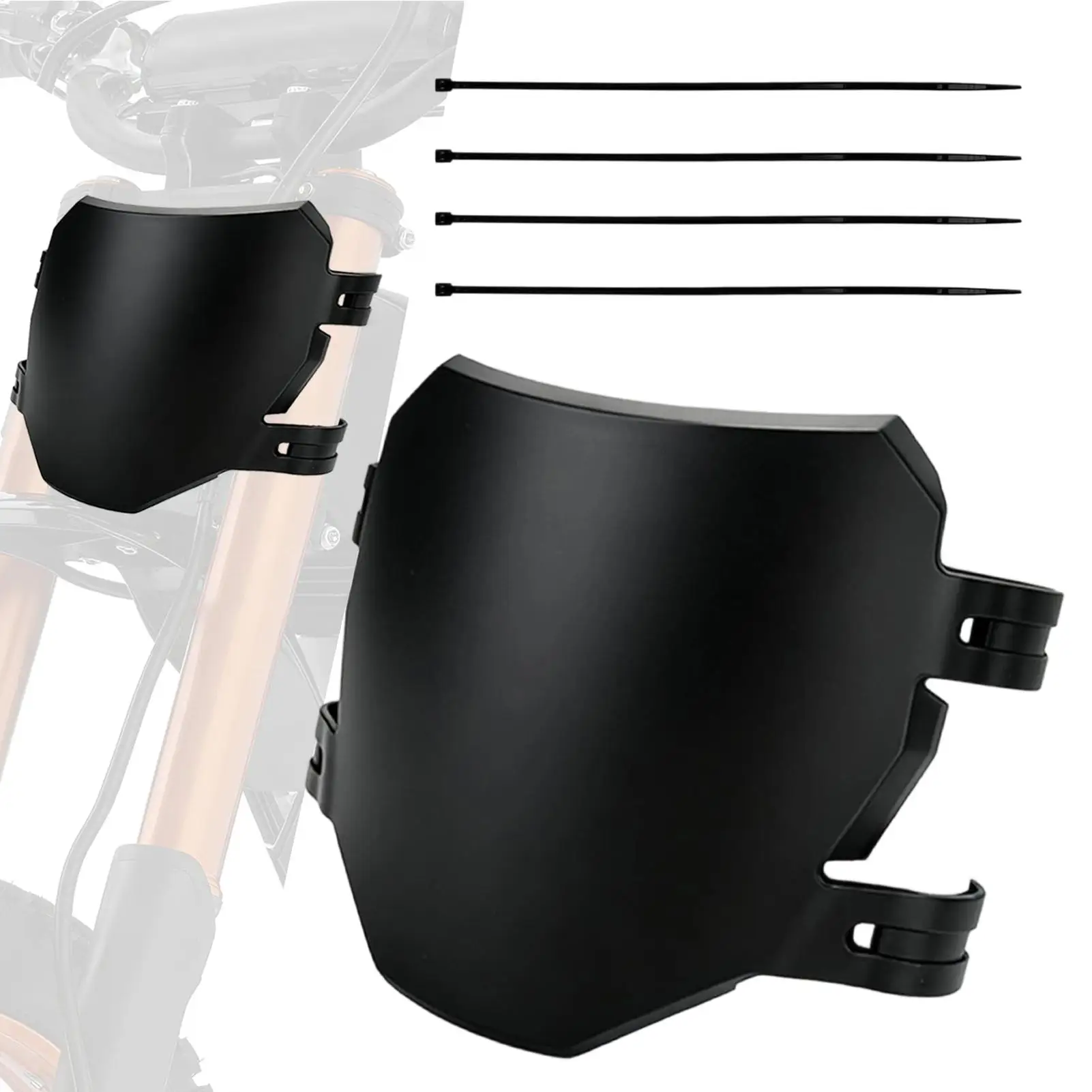 Number Plate for Electric Bike Lightweight Universal Accessories Dirt Bike Accessories License Plate for Long Driving Touring