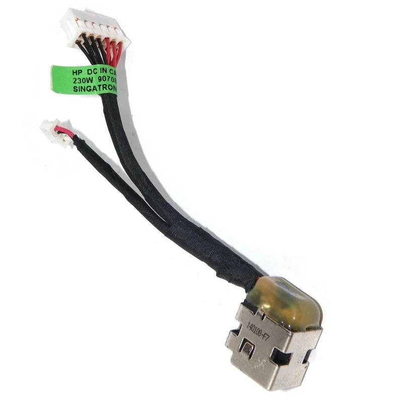 

for Omen 17-W200 17-W120TX 17-W102NA Replacement Laptop NEW DC Power Jack in Cable 907080-F23 907080-S23 907562-001
