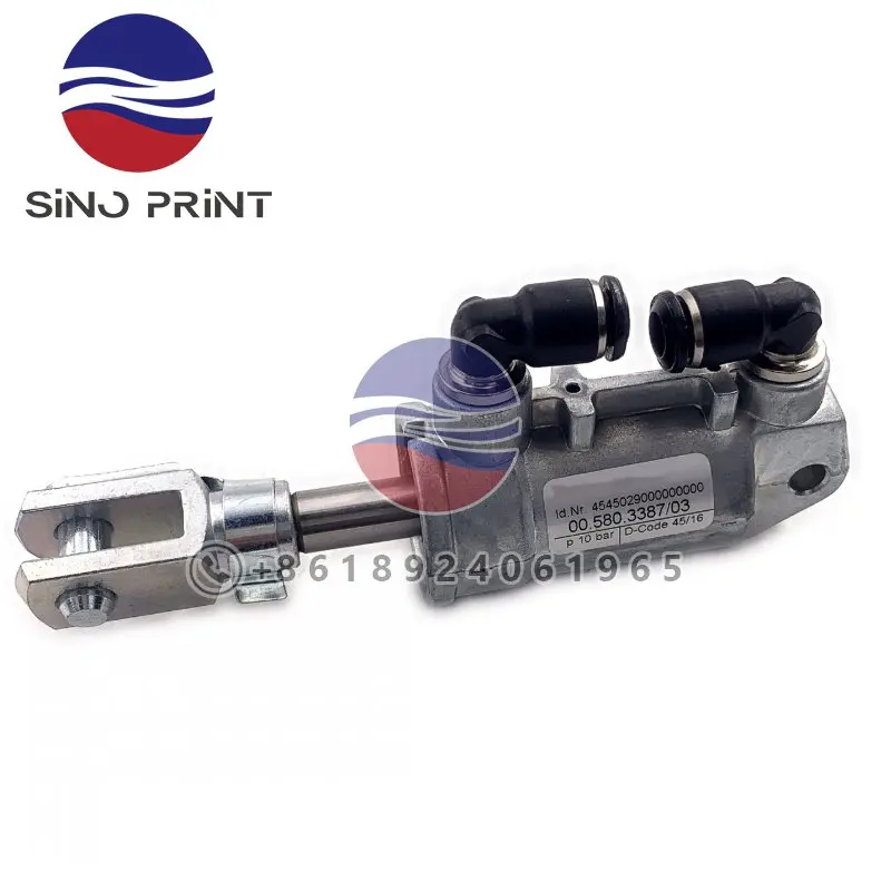 New 00.580.3387 Pneumatic Cylinder 4545029000000001 Air Cylinder For Heidelberg XL105 CD102 Water Roller Clutch Cylinder