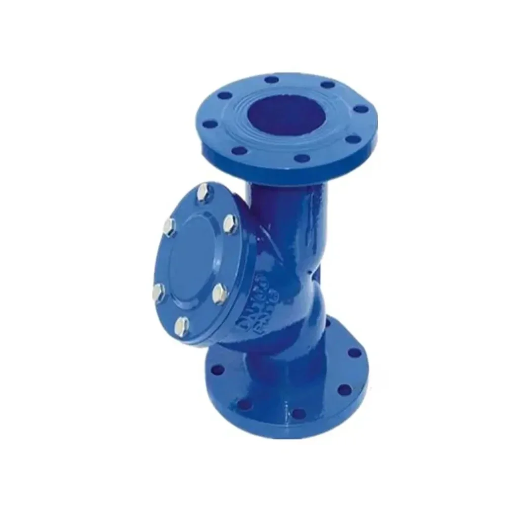 Y-type filter,ductile iron flange decontamination device,stainless steel strainer,pipeline valve DN40-DN400