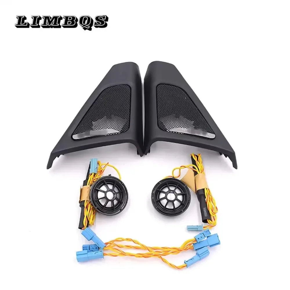 

Car Tweeter Speaker Cover For BMW F10 F11 5 Series ABS Audio Trumpet Head Treble Speakers Material Original Model Fit Accessory