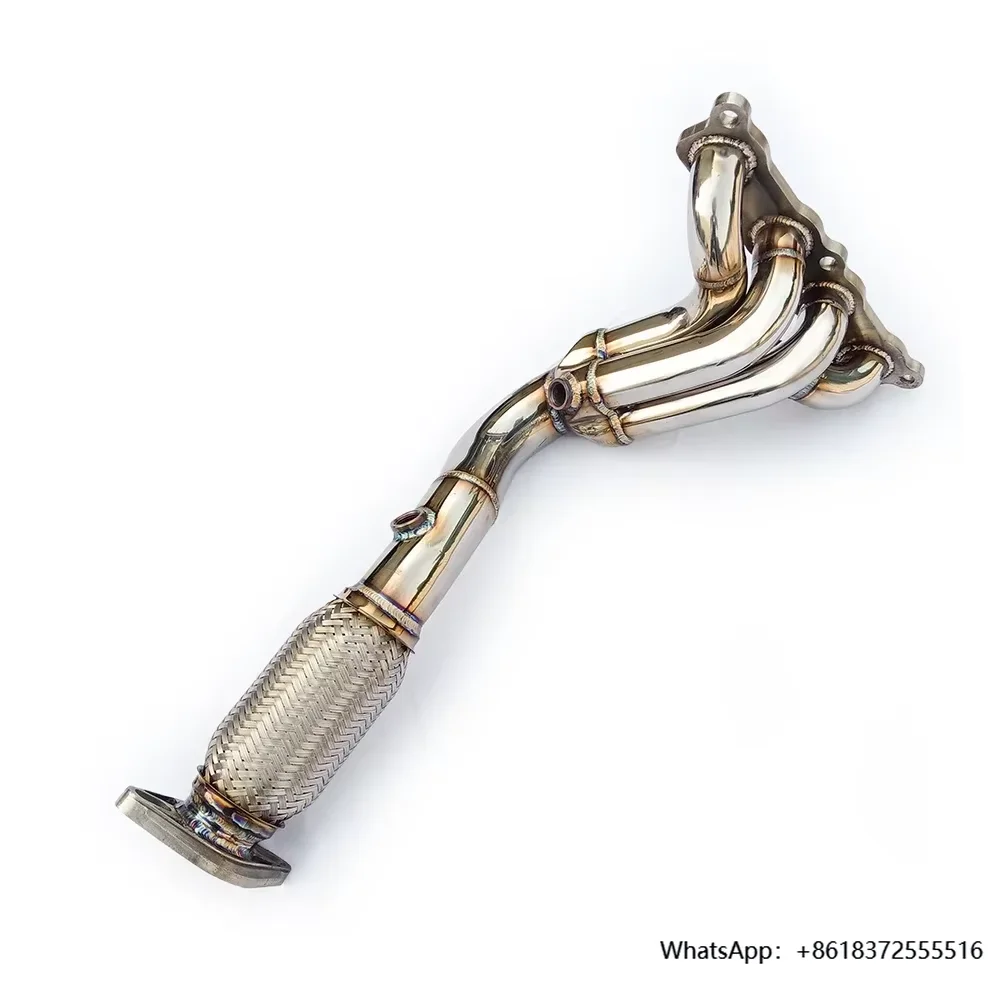 

Car Exhaust Engine Exhaust Manifold Collector Pipe for Ford Fiesta 1.6 2012-2018 Stainless Steel Made Exhaust