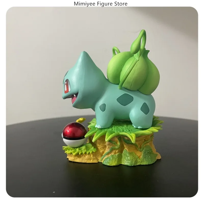 10 cm Bulbasaur & Squirtle Cute Anime Figure Model Statue Collection Decorazione del desktop Ornamento Giocattoli Regali per i fan