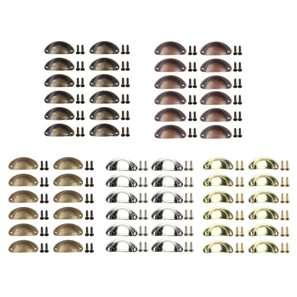 12 個キャビネット取手ハンドルキッチンモダンハードウェア引き出しドレッサードア用