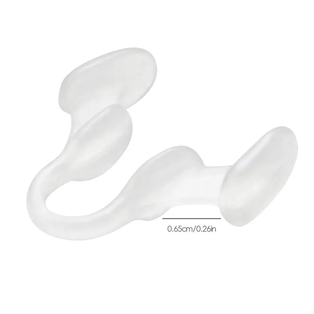 1Pc Clip per naso in silicone Anti russare Dilatatore nasale Smettere di russare Aiuto Facile respirare Migliorare la rinite del sonno