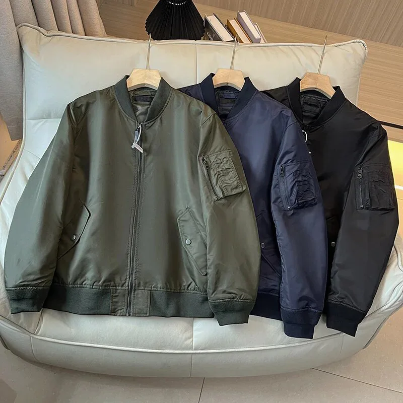 

Куртки-бомберы Женская куртка Темно-синяя осенне-зимняя джинсовая куртка с тисненой строчкой Harajuku Инновационная индивидуальность Декоративная смесь на каждый день