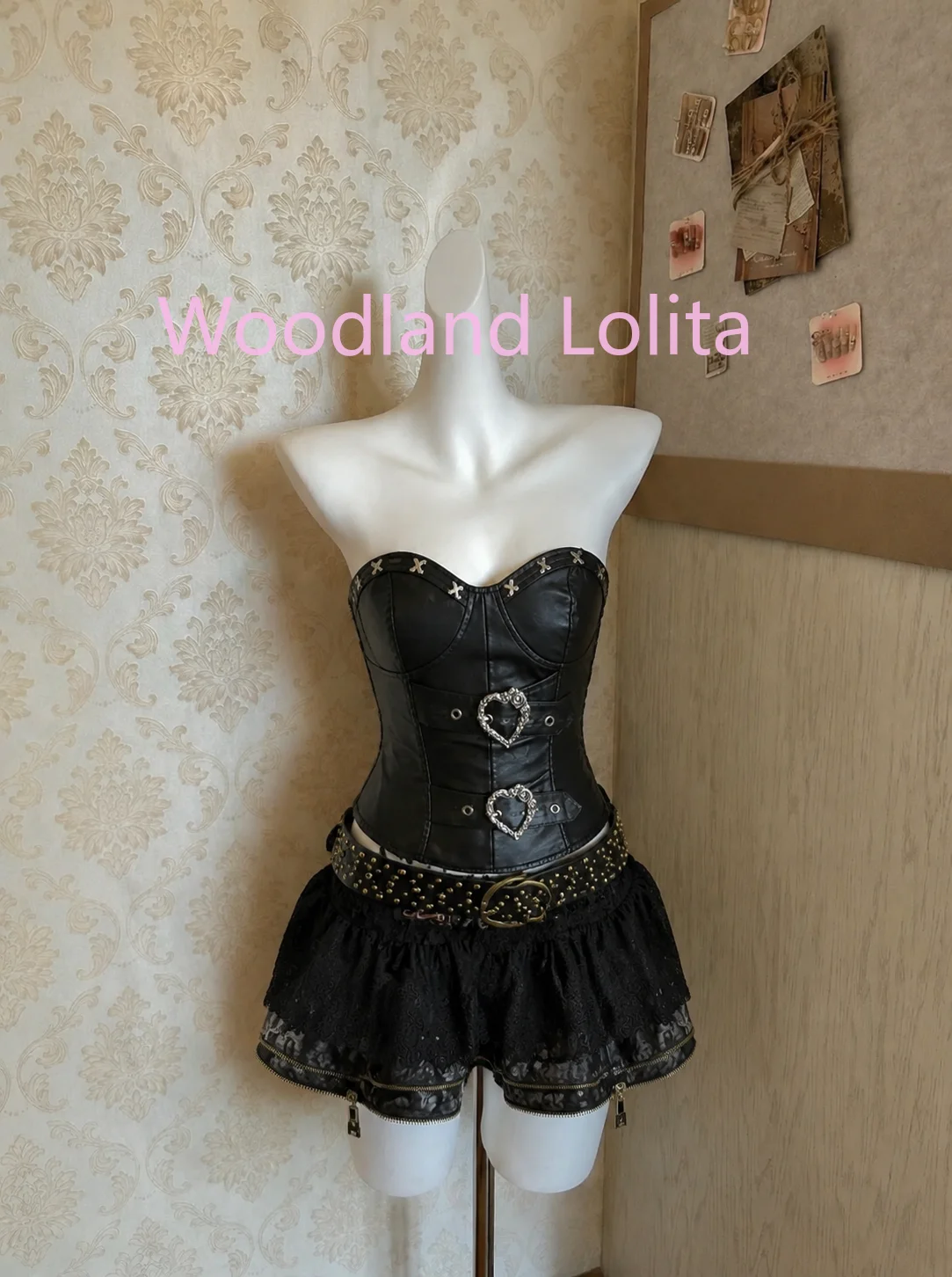 

Gothic High Street Hot Girl Skinny Suit Women Aesthetic Vintage Off Shoulder Skinny Tops Darkly Sexy Ruffle Short Skirt Set New