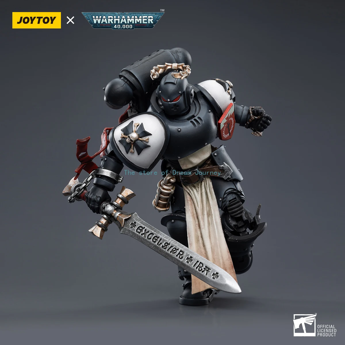 

Фигурка JOYTOY Warhammer 40K 1/18: Космический Десантник, Чёрный Тамплиер, Геральд Брат Валтус, модель аниме-персонажа, игрушка