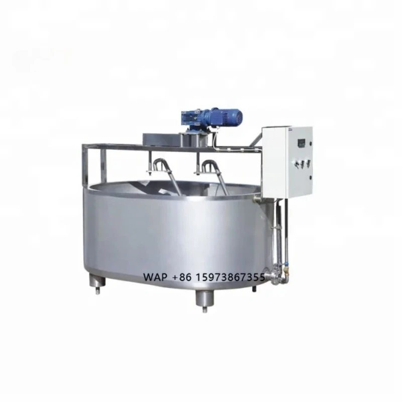 100 to 10000l Cheese Processing Machinery Round Cheese Vat Cheese Making Machinery
