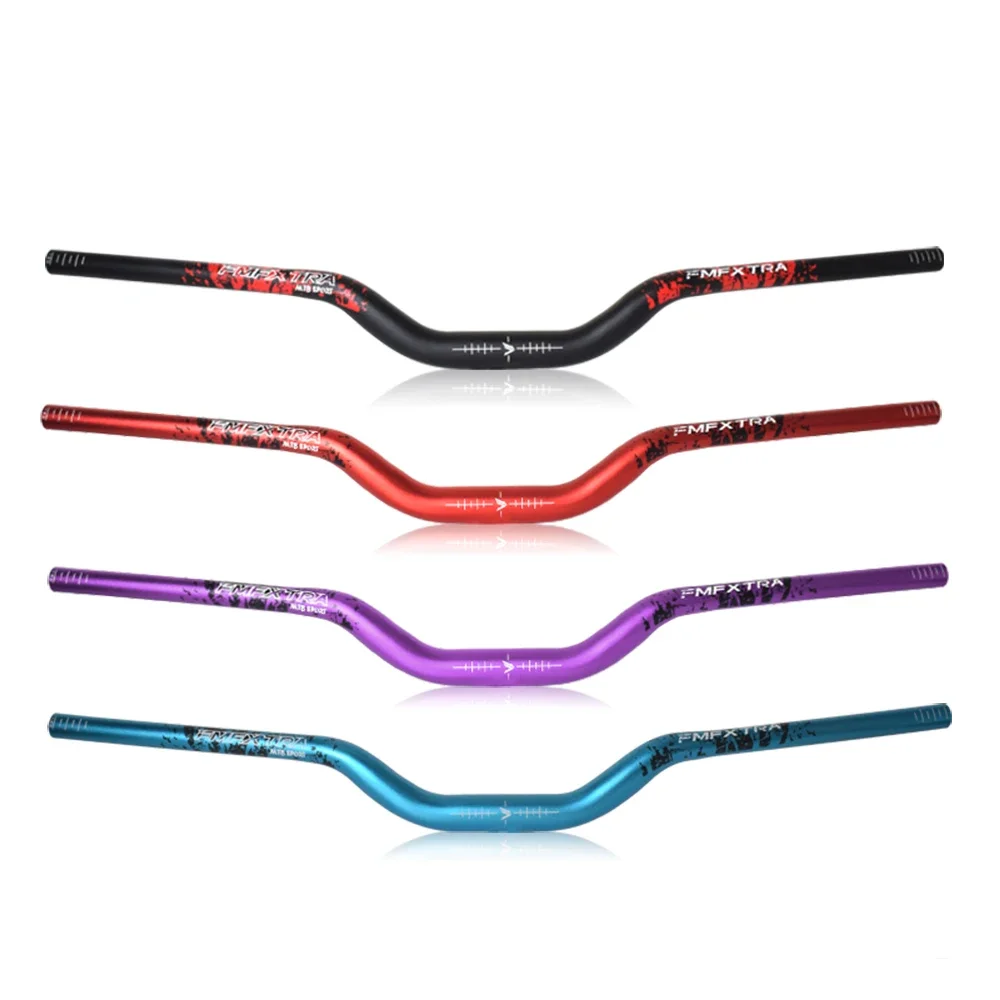 

Велосипедный руль из алюминиевого сплава 6061, руль для горного велосипеда, приподнятый руль в форме ласточки высотой 60 мм