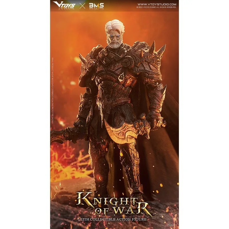 VTOYS 本物のウォーナイト、残酷な可動完成品モデルグッズ 1/12 男の子のギフト