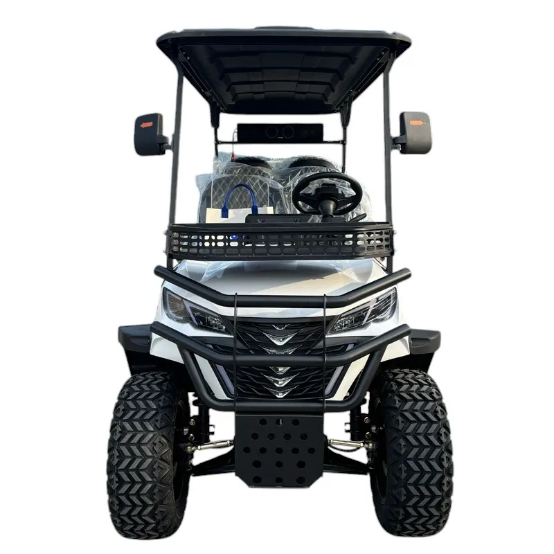 MMC New 4+2 6 Seater Electric Carts Utility Vehicle Off Road Buggy for Sale  5000w Golf Carts Electric