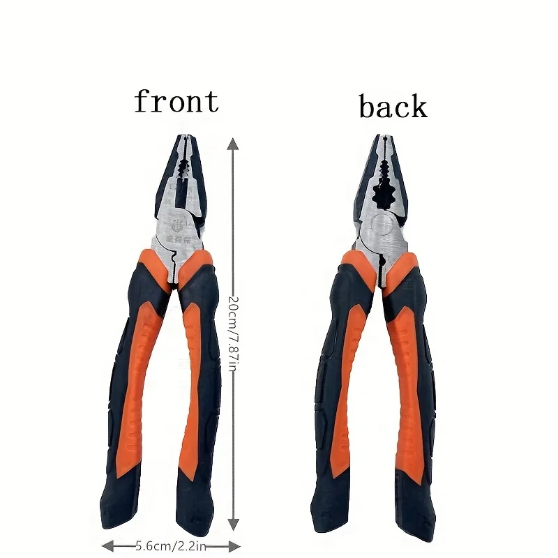 Multifunctional Wire Cutter Pliers Crimping Wire Pliers Pointed Nose Industrial Grade Sturdy And Durable Hand Hardware Tools