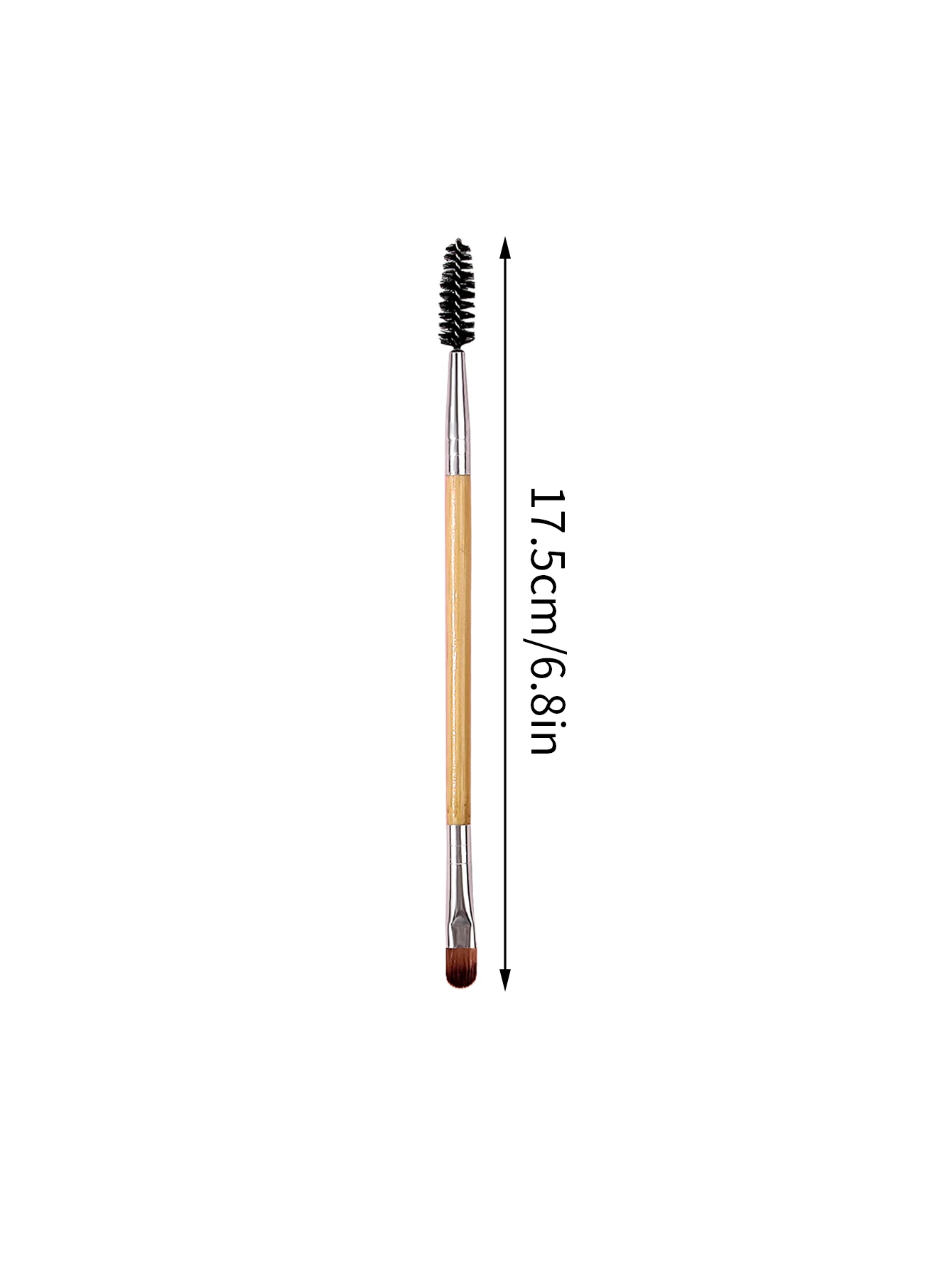 Ensemble de pinceaux de maquillage pour les yeux multifonctionnels à Double extrémité, brosse pour fard à paupières et brosse à cils avec manche en bambou, outils de beauté professionnels, 12 pièces