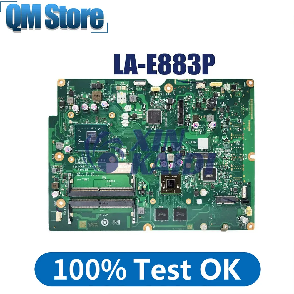 

Laptop Mainboard For Lenovo AIO520-24AST 01LM218 01LM174 EM9010 AM9120 AM9220 AM9420 AM972P LA-E883P Motherboard A4-9120 CPU