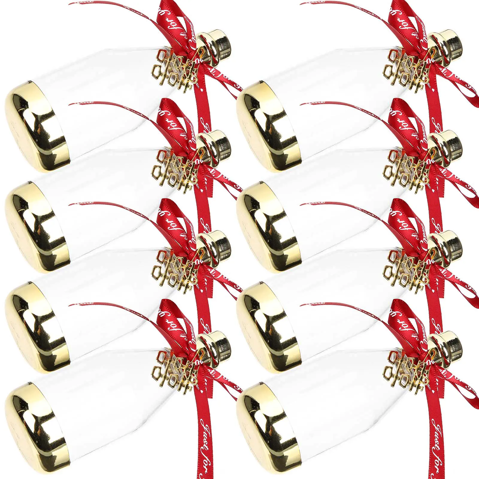 

Bottle Gift Box Plastic Wedding Favors Boxes for Candies Sweets Mini Bottles Party Treats Container Packaging