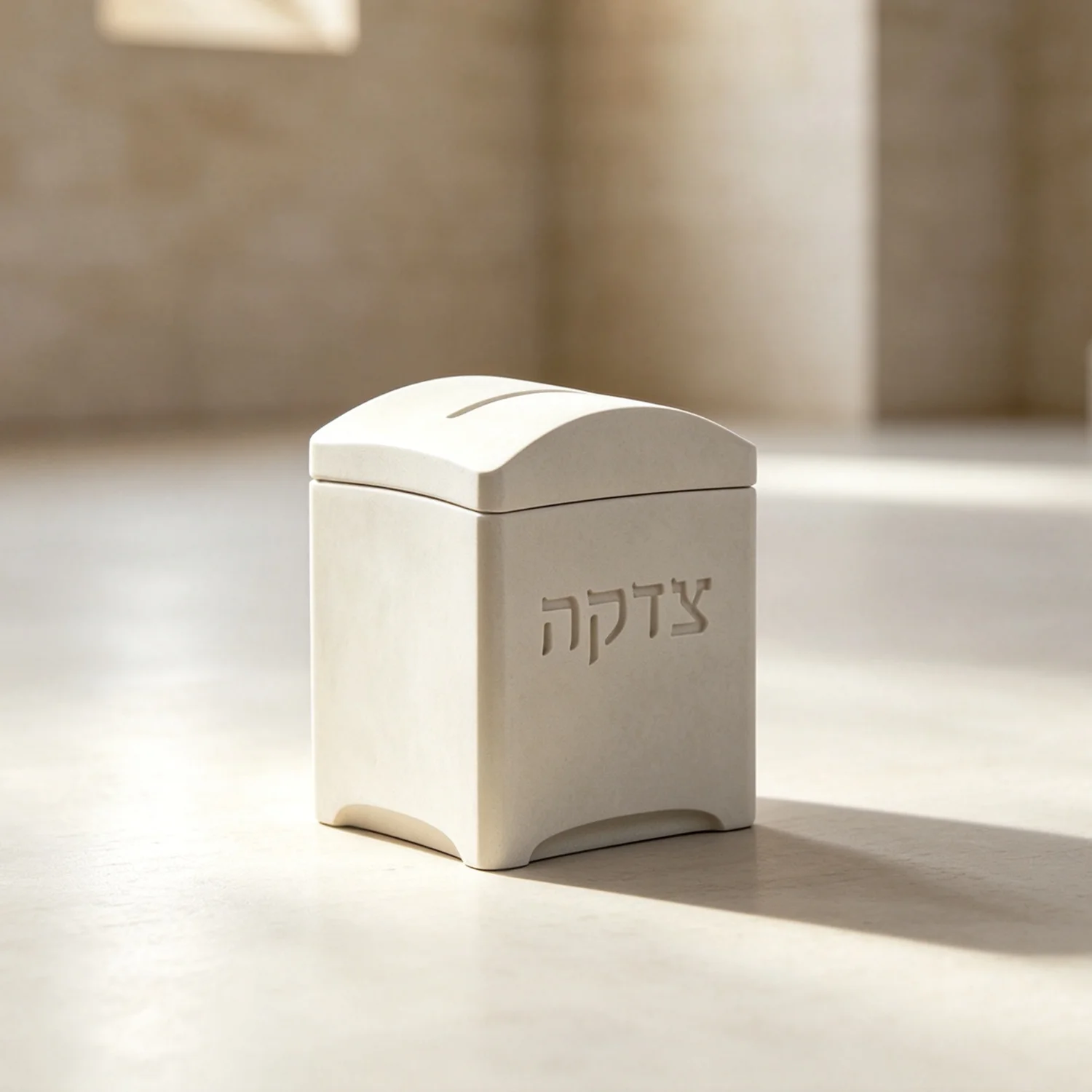 Silicone Mold For Tzedakah Box Jewish Charity Pushka Box Resin Plaster Concrete Casting Judaica Craft Mould