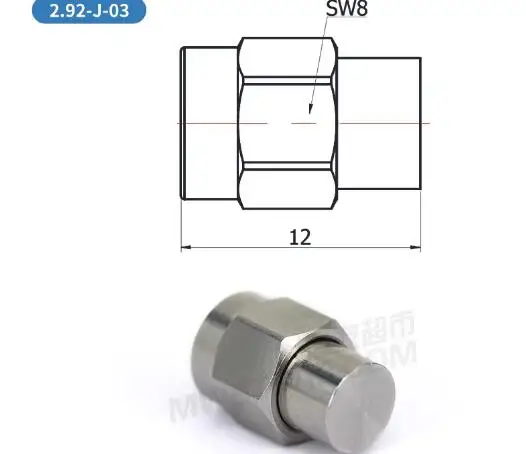2.92mm male 50 ohm RF load ohm coaxial matching 2W 40G 2.92-J-03E