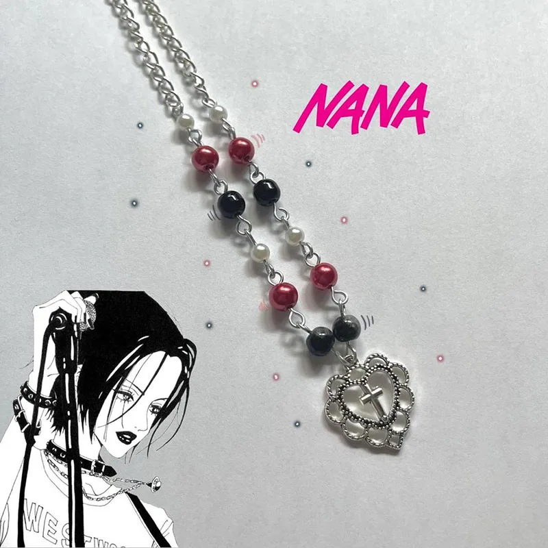 Nana osaki collana Y2K gioielli regalo fatto a mano