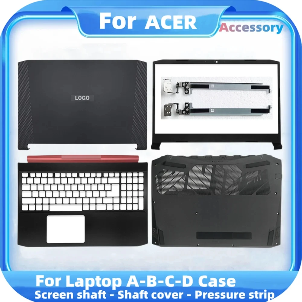 

NEW Laptop LCD Back Cover For Acer Nitro 5 AN515-43 AN515-50 AN515-54 AN515-55 Top Case Front Bezel/Palmrest/Bottom Case