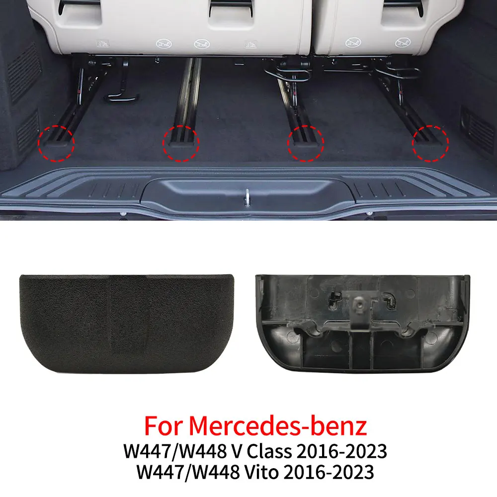 Car Trunk Seat Slide Blockage Cover Rear Seat Rail Cover Accessory For Mercedes Benz Vito V Class W447 W447 V260 4476840322