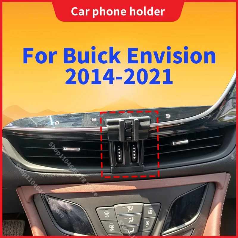 

For Buick Envision 2014 2015 2016 2017 2018 2019 2020 2021 Car Phone Holder Wireless Charging Special Fixed Gravity Bracket Base