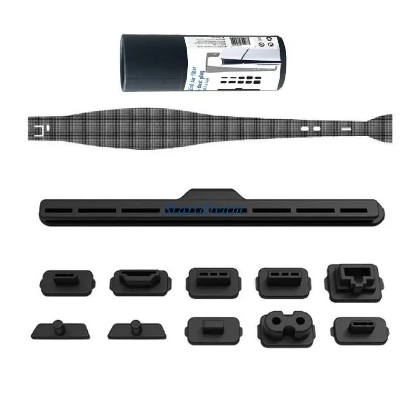 

1 Set Dustproof Cover with Side Filter Block Dust and Dirt Repair for P5 K92C