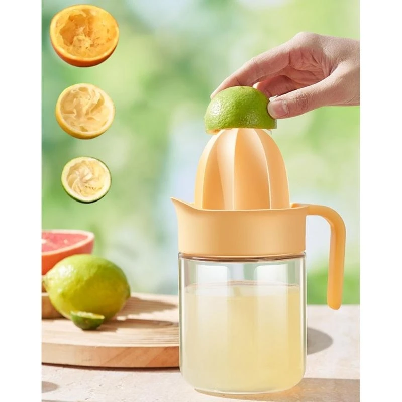 

G6KF Handheld Citrus Juicer Manual Squeezer 280/450ml Capacity Citrus Juicer With Grip For Comfort for Home Office