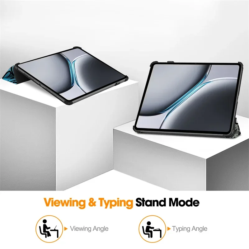 Funda casing Tablet pintar untuk OnePlus Pad Pro, (2024) 12.1 inci untuk OnePlus Pad 2 One Plus Pad Pro 12.1 inci