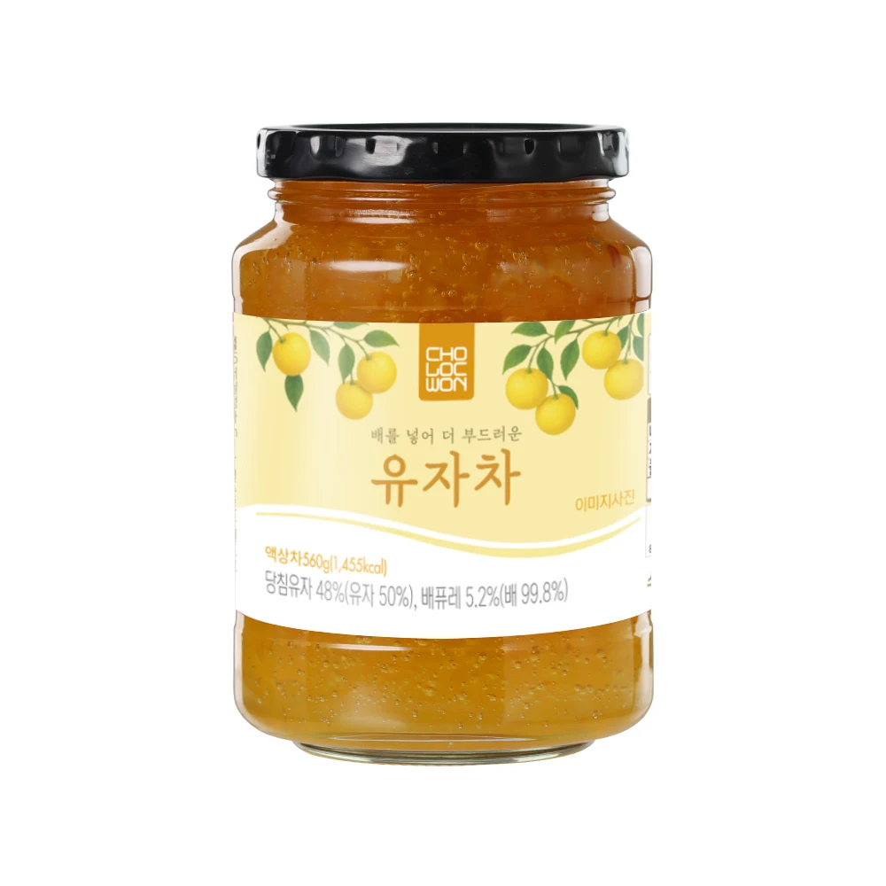 Té Yuzu más tierno con infusión de pera Chorokwon 560 g
