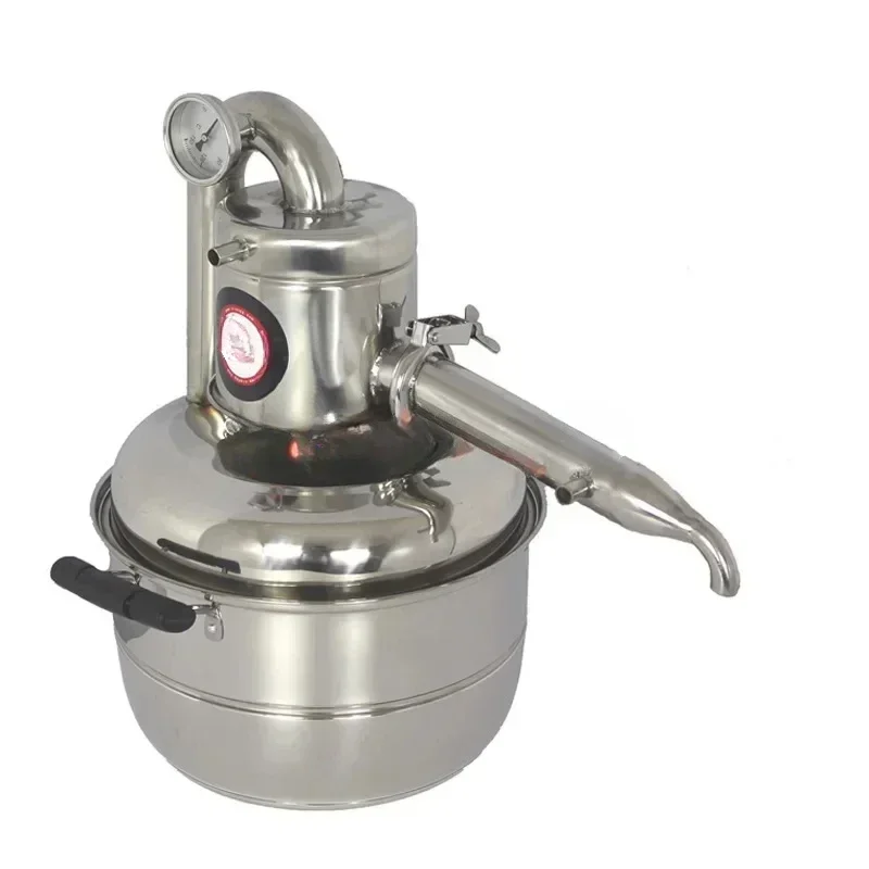 

Best Seller FirstHome Small Brew Kit Still Wine Making Brewing Machine Distillation Equipment New 10L Water Alcohol Distiller