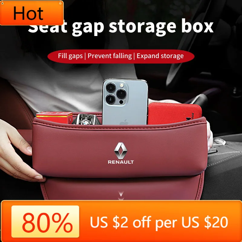 

Interior Stickers Car Seat Gap Multifunction Crevice Storage Box For Renault Clio Megane Scenic Sandero Logan Duster Kadjar Lagu