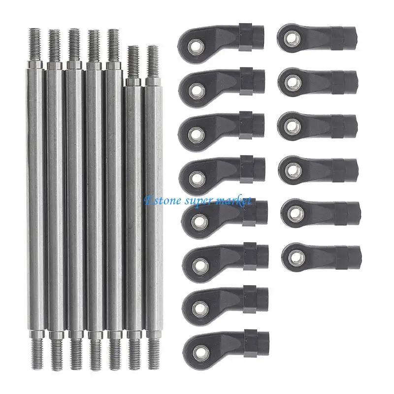 090B Liên kết nâng cấp Bộ phụ kiện thay thế Thanh kết nối kim loại cho Redcat Gen8 Bộ phận xe sửa đổi