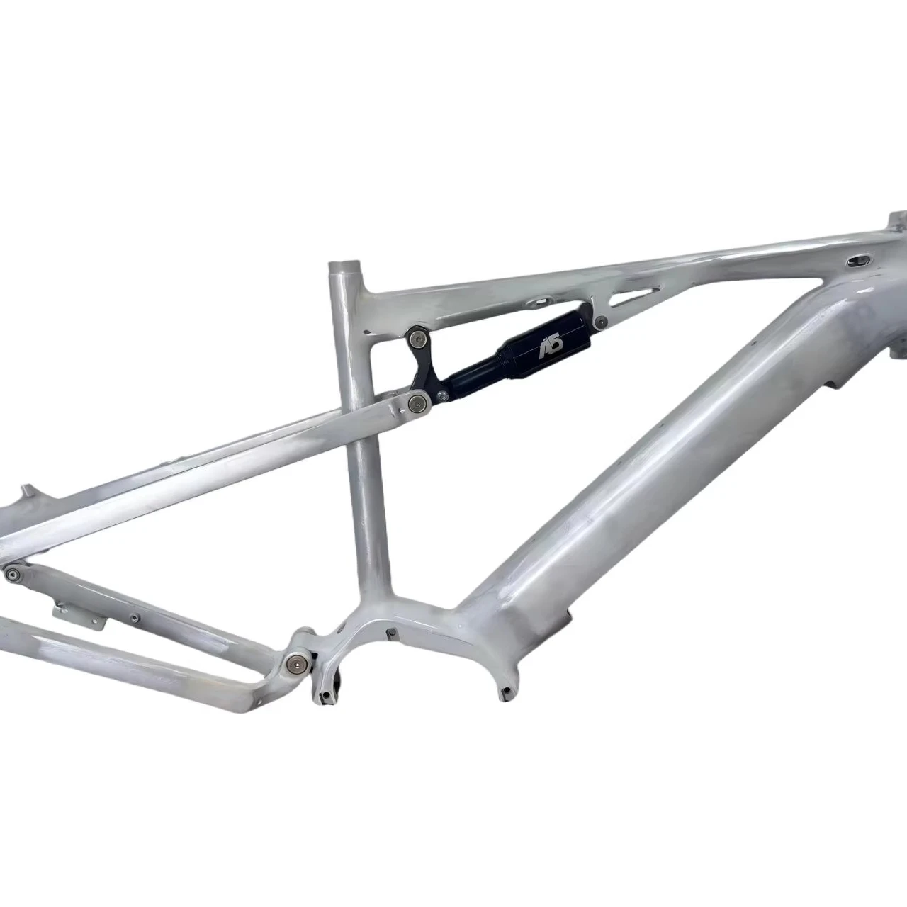 

JINXUAN JX-42 Gloss Integrated Full Suspension 6061 Aluminum E-Bike Frame for Bafang Motor