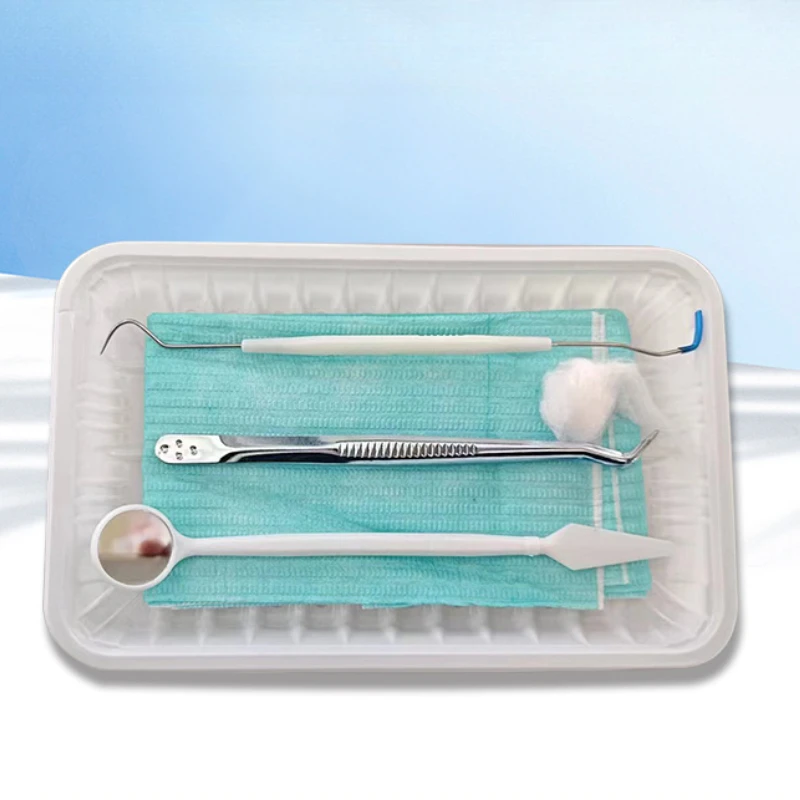 

35 шт. стерилизуемый лоток для стоматологических инструментов, автоклавируемые пластиковые поддоны, стоматологические инструменты, плоские лотки, расходные материалы, аксессуары
