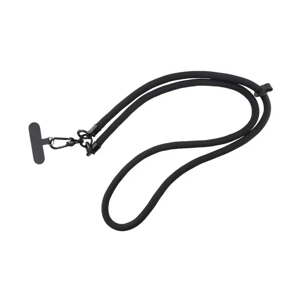 Cordão de telefone crossbody ajustável anti-perdido fecho giratório alça de pescoço destacável 8mm alça de telefone móvel